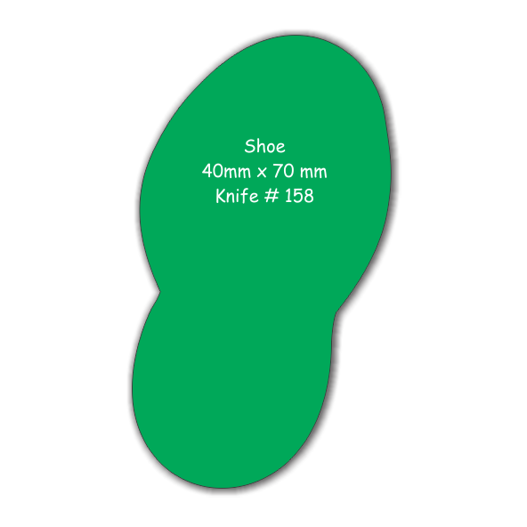 40 x 70 Shoe Shape