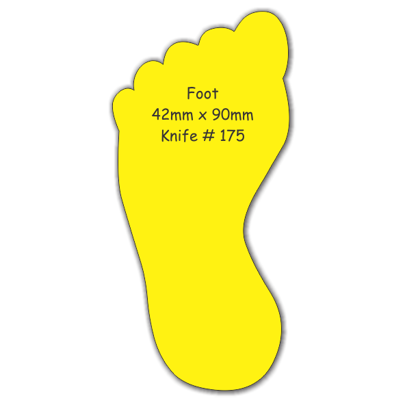 42 x 90 Left Foot