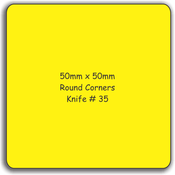 50 x 50 Square Magnets Round Corners