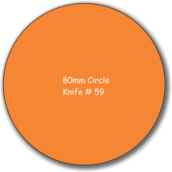 80mm Circle Magnets